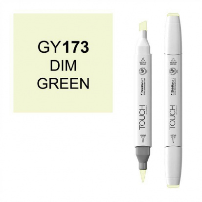 Маркер "Touch Brush" 173 тусклый зеленый GY173